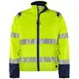 Fristads Green work jacket 4647 GSTP, Hi-Vis yellow/marine
