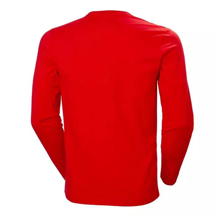 Helly Hansen Manchester langermet T-skjorte, Alert red, large image number 1