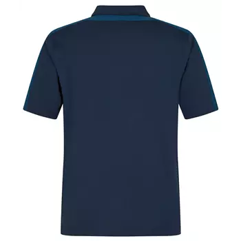 Engel Galaxy polo shirt, Blue Ink/Dark Petrol