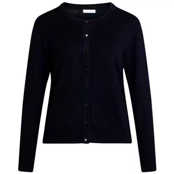 Claire Woman Camilla women's knitted cardigan, Dark navy
