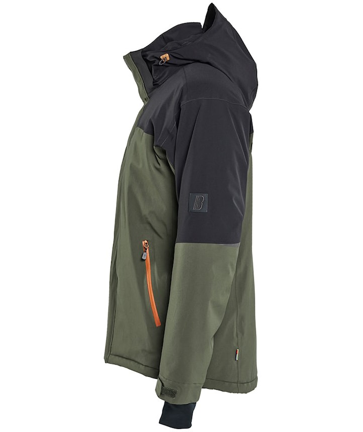 Bl&aring;kl&auml;der Striker vinterjacka full stretch, Skogsgr&ouml;n/Rost, large image number 3