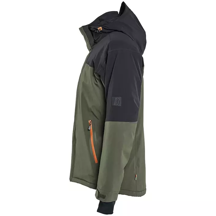 Blåkläder Striker vinterjacka full stretch, Skogsgrön/Rost, large image number 3