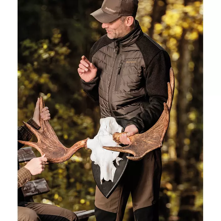 Deerhunter Moor vattert jakke med strikk, Timber, large image number 3