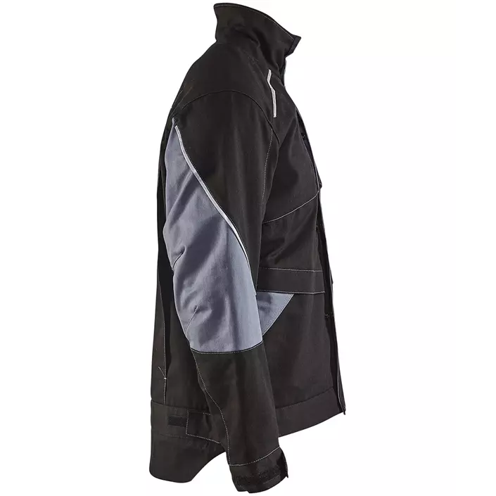 Blåkläder Anti-Flame winter jacket, Black/Grey, large image number 3