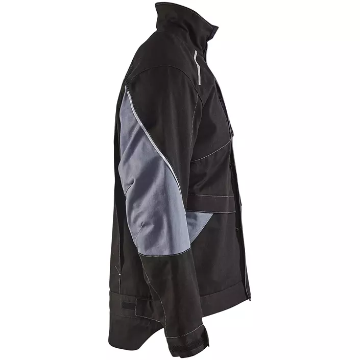 Blåkläder Anti-Flame winter jacket, Black/Grey, large image number 3