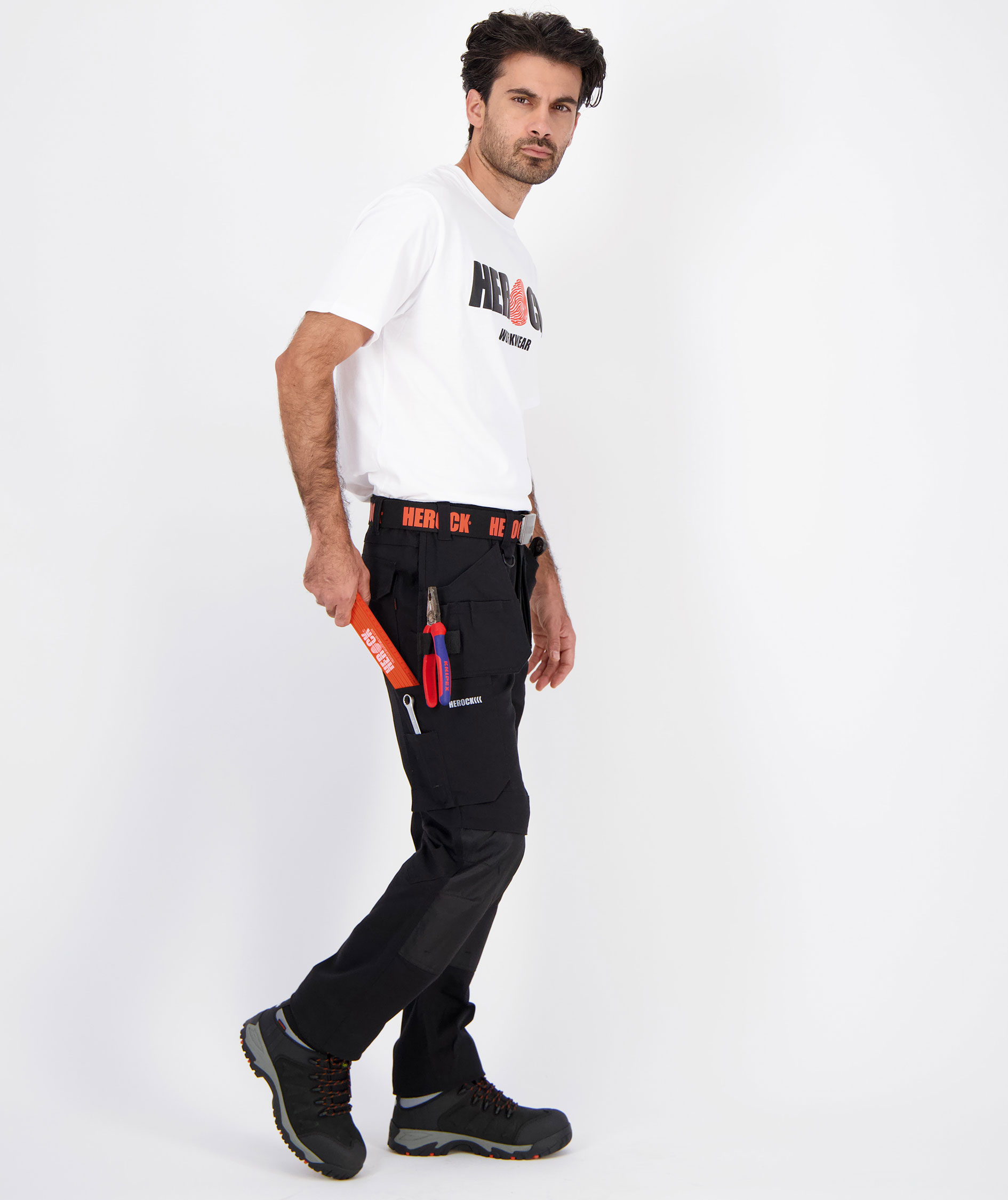 HEROCK Spero craftsman trousers, Black, large image number 5