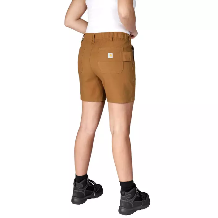 Carhartt Damen Shorts, Carhartt Brown, large image number 3