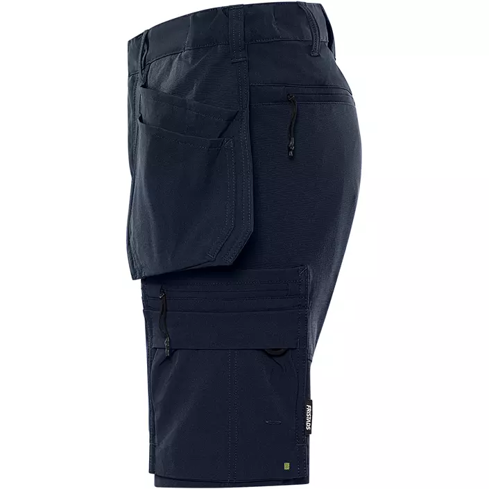 Fristads women's craftsman shorts 2601 GLWS, Dark Marine Blue, large image number 3