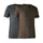 Deerhunter Basic 2-pack T-skjorte, Brown Leaf Melange, Brown Leaf Melange, swatch