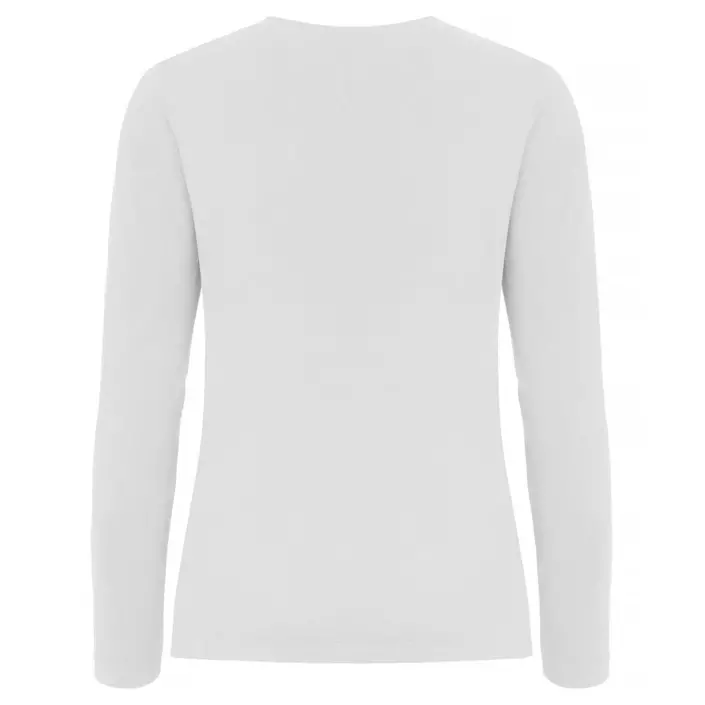 Clique dame Premium Fashion langærmet t-shirt, Hvid, large image number 1