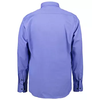 Seven Seas Dobby Royal Oxford modern fit Hemd mit Brusttasche, Französisch Blau