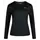 Zebdia women´s long-sleeved T-shirt, Black, Black, swatch