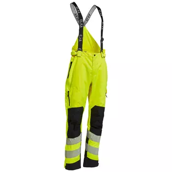 Elka Visible Extreme shell trousers full stretch, Hi-vis Yellow/Black