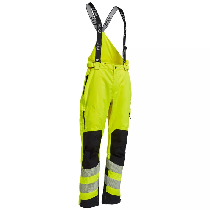 Elka Visible Extreme shell trousers full stretch, Hi-vis Yellow/Black, large image number 0