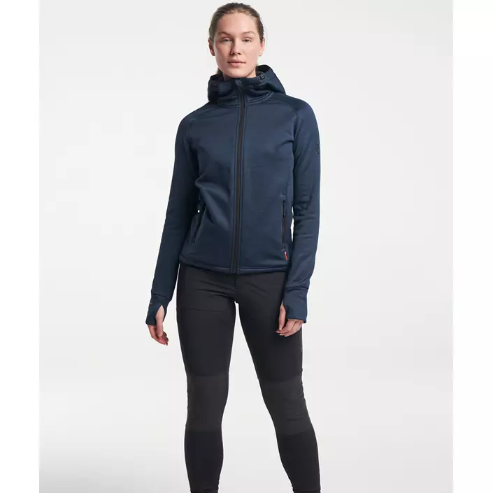 Tenson TXlite Damen Hoodie mit Reißverschluss, Dark blue, large image number 1