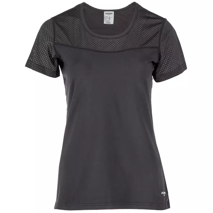 Kramp Active 2-pack women's T-shirt, Black, large image number 0