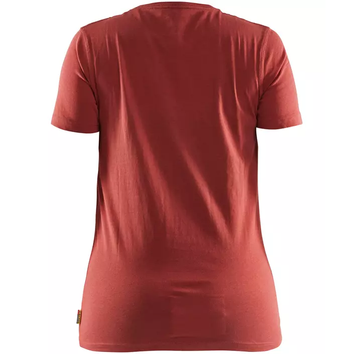 Blåkläder dame T-shirt, Brændt Rød, large image number 1