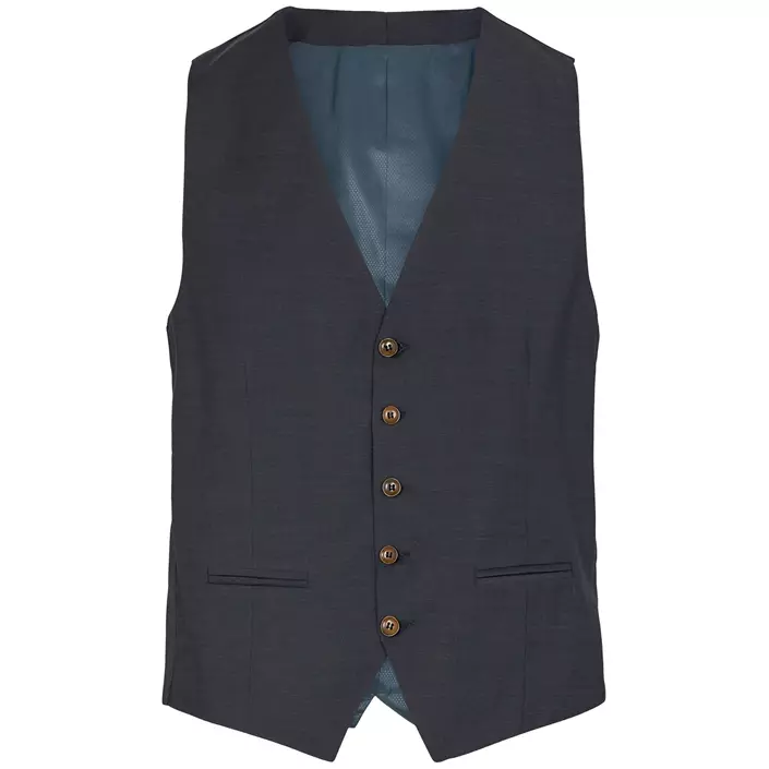 Sunwill Weft Stretch Modern fit vest, Navy, large image number 0