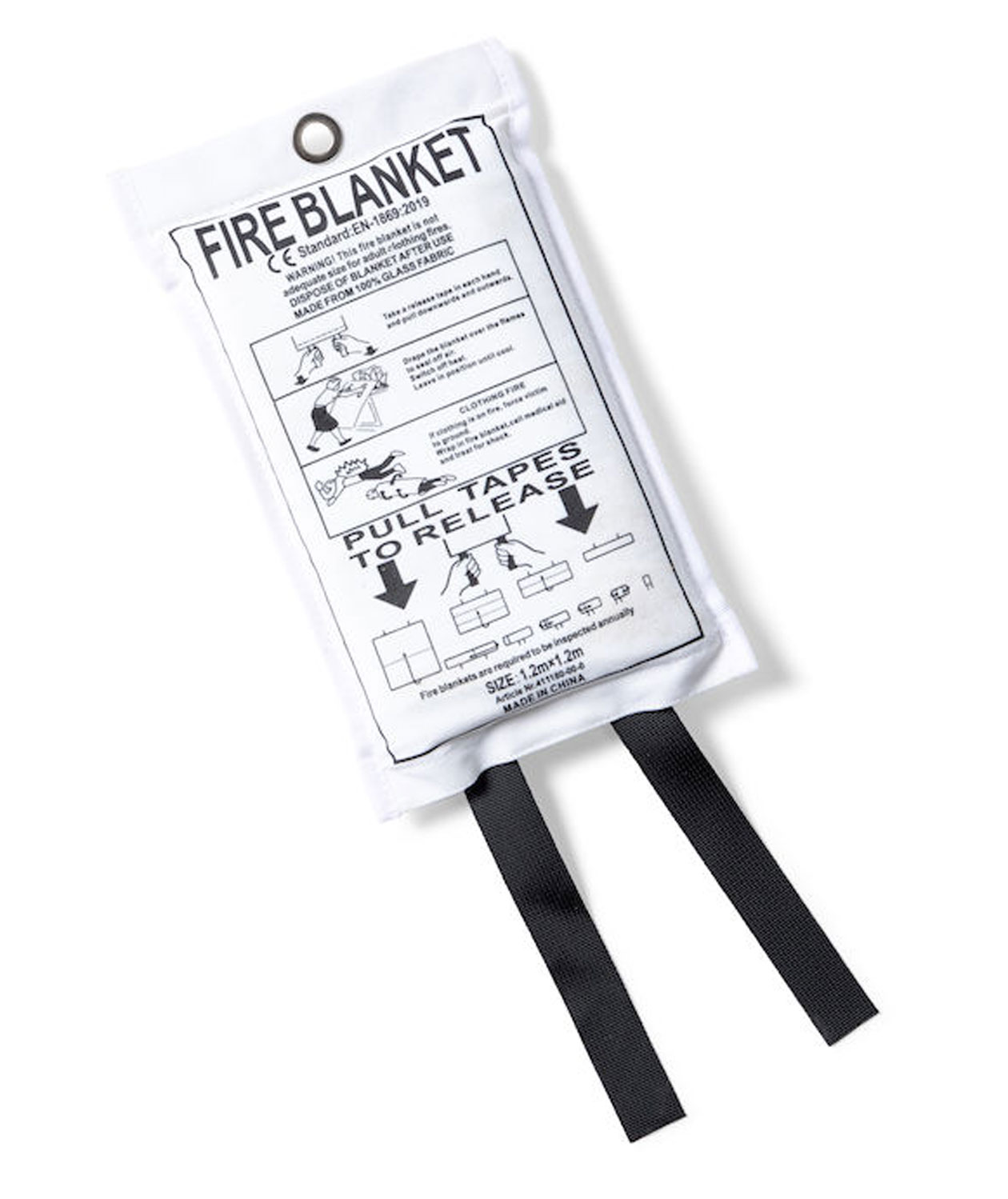 Kosta Linnew&auml;fveri fire blanket, White, White, swatch
