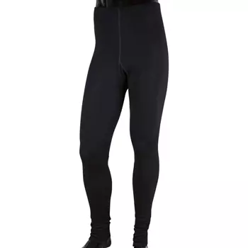 Klazig baselayer trousers with merino wool, Black