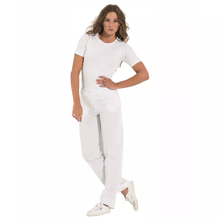 Kentaur women's trousers, White, large image number 1