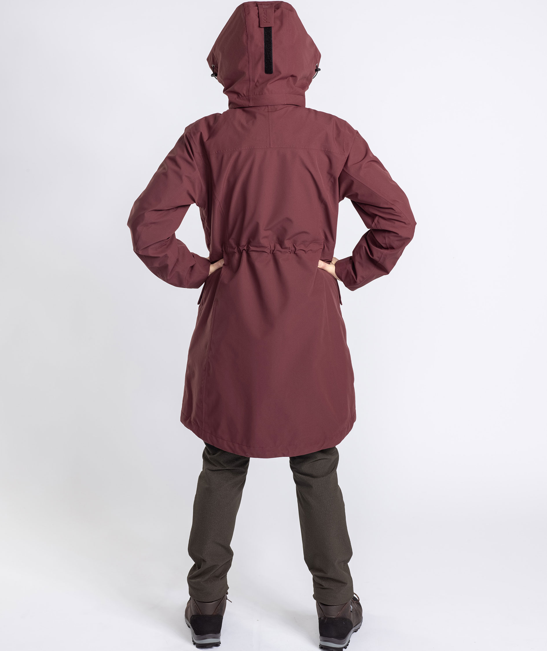 Pinewood dame regnparka, Earth Plum, large image number 9