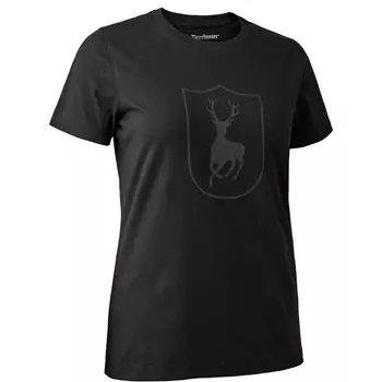 Deerhunter Lady Logo T-Shirt, Schwarz