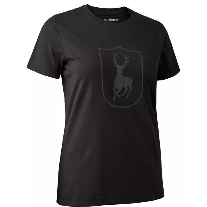 Deerhunter Lady Logo T-skjorte, Svart, large image number 0