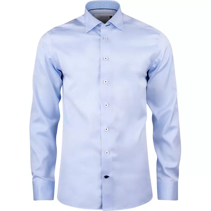 J. Harvest & Frost Twill Red Bow 122 regular fit skjorta, Sky Blue, large image number 0