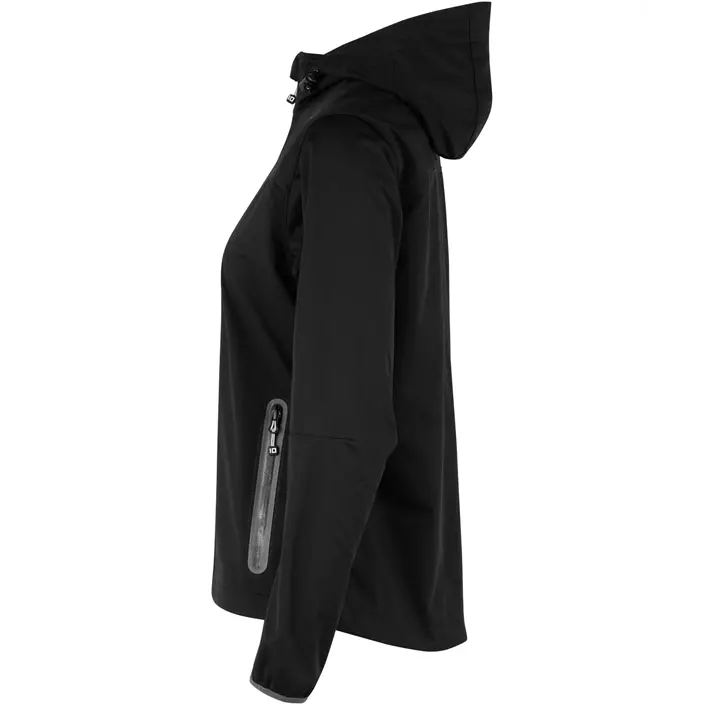 ID women's lightweight softshell jacket, Black, large image number 2