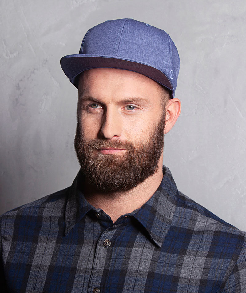 Karlowsky Jeans-style cap, Vintage Blue, Vintage Blue, large image number 1