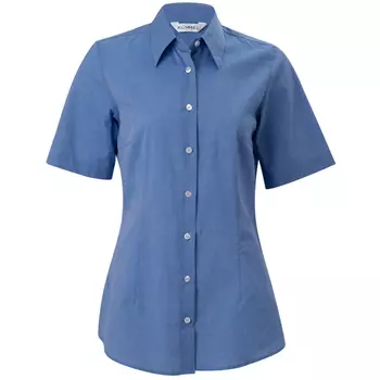 Kümmel Nicole fil-á-fil kortärmad skjorta dam, Mellanblå