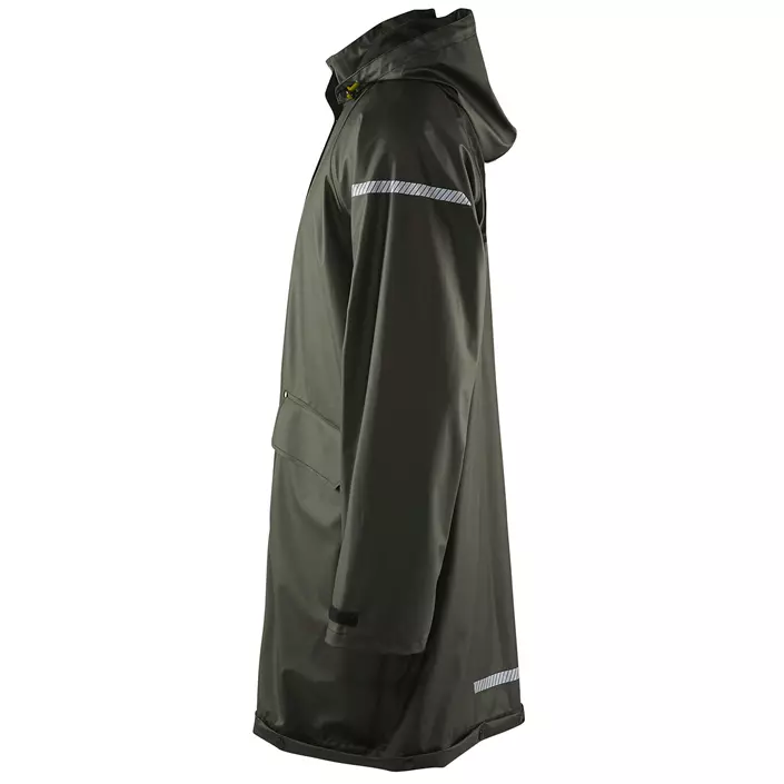 Blåkläder regnjacka, Grön, large image number 3