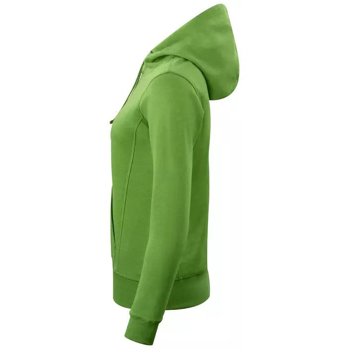 Clique Classic hoodie dam, Green Melange, large image number 3