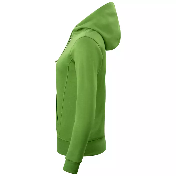 Clique Classic hoodie dam, Green Melange, large image number 3