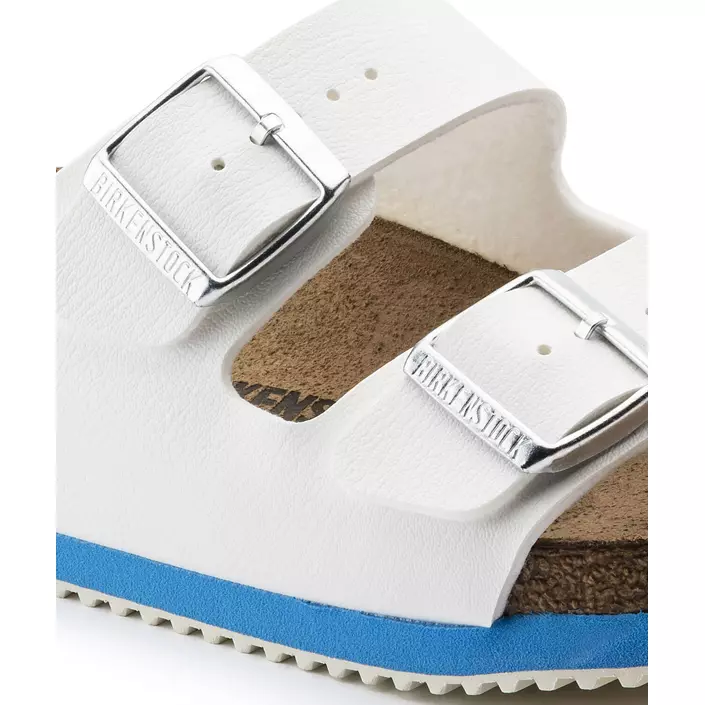 Birkenstock Arizona Narrow Fit SL sandals, White/Blue, large image number 6