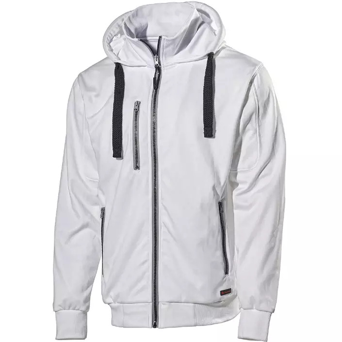 L.Brador hoodie 6100P, White, large image number 0