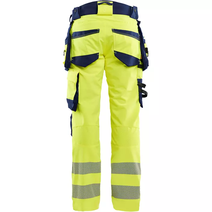 Blåkläder Handwerkerhose full stretch, Hi-Vis gelb/marine, large image number 1