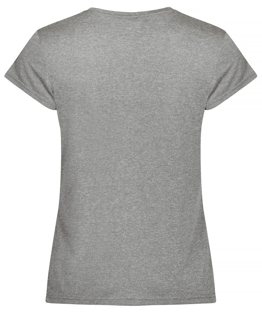 Clique Basic Active-T women's T-shirt, Grey melange, large image number 1