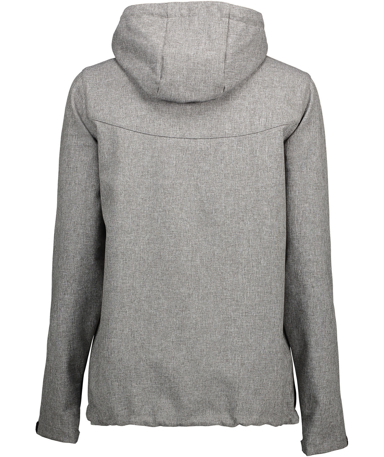 ID Casual women's softshell jacket, Grey Melange, large image number 4