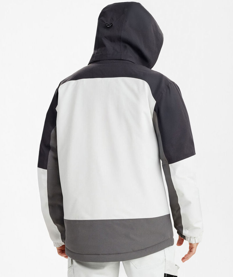 Engel Entire vinterjakke, Bone White/Anthracite Grey, large image number 3