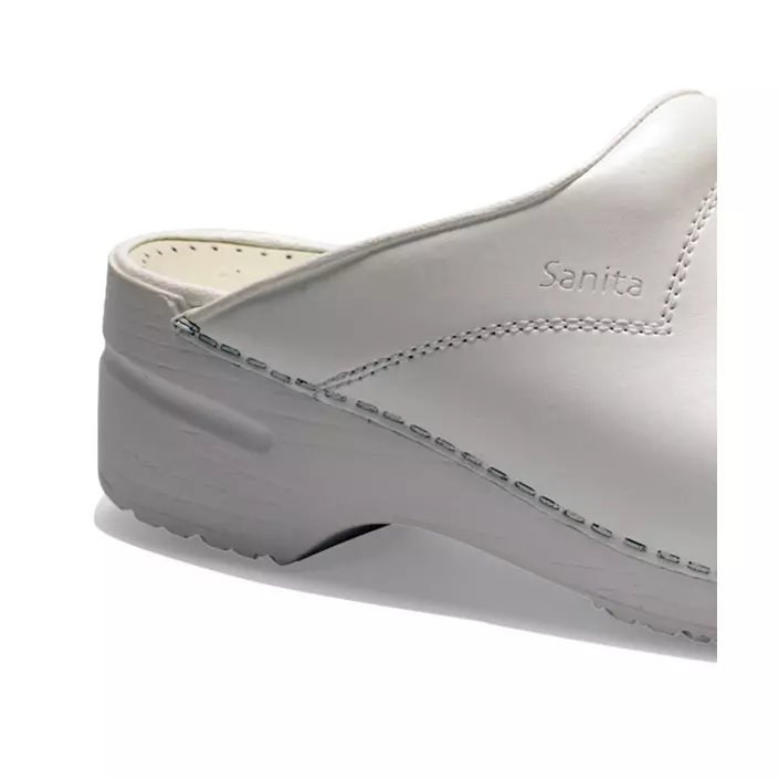Sanita San Flex clogs without heel cover OB, White, large image number 2