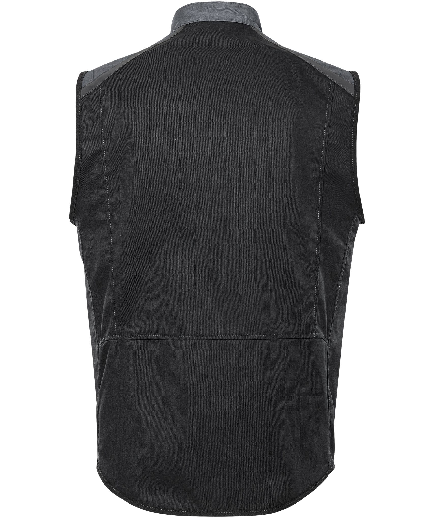 Fristads arbetsv&auml;st 5555 STFP, Svart/Gr&aring;, large image number 1