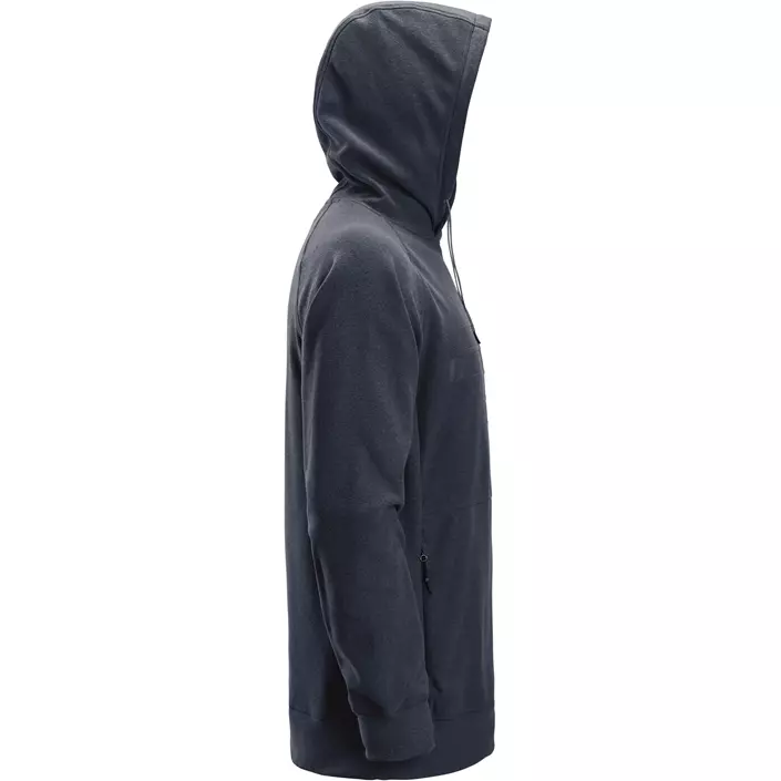 Snickers AllroundWork Polartec® frotté hoodie, Dark Navy Melange, large image number 2