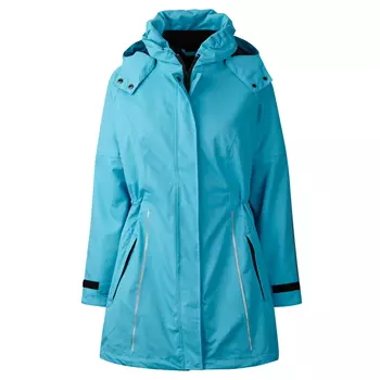 Xplor Care women's zip-in shell jacket, Aqua