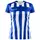 Craft Progress 2.0 Stripe Jersey Damen T-Shirt, Weiß/Club Cobolt, Weiß/Club Cobolt, swatch
