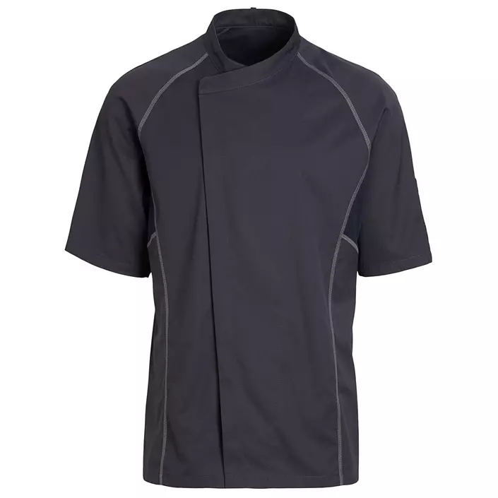 Kentaur short-sleeved chefs jacket, Grey, large image number 0