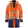 Blåkläder lång regnrock, Orange/Marinblå, Orange/Marinblå, swatch