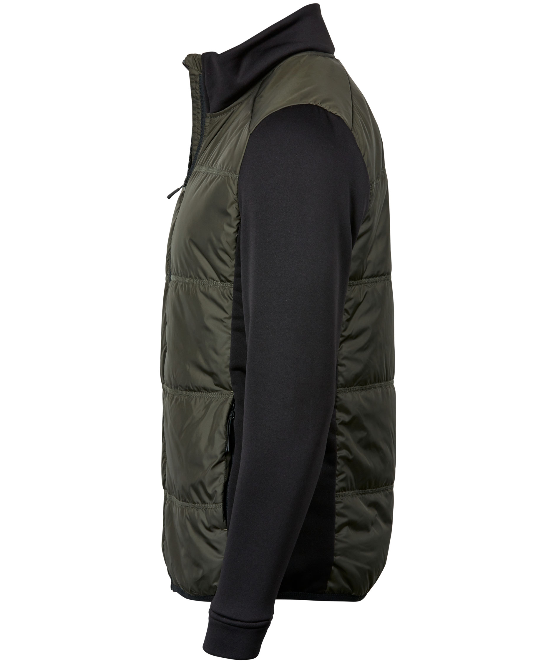 Tee Jays hybrid-stretch jacket, Deep Green/Black, large image number 3