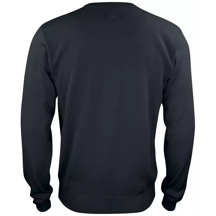 Cutter & Buck Everett sweatshirt with merino wool, Black, large image number 1